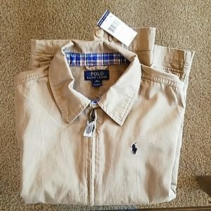 NEW Polo Ralph Lauren Cotton Twill Jacket